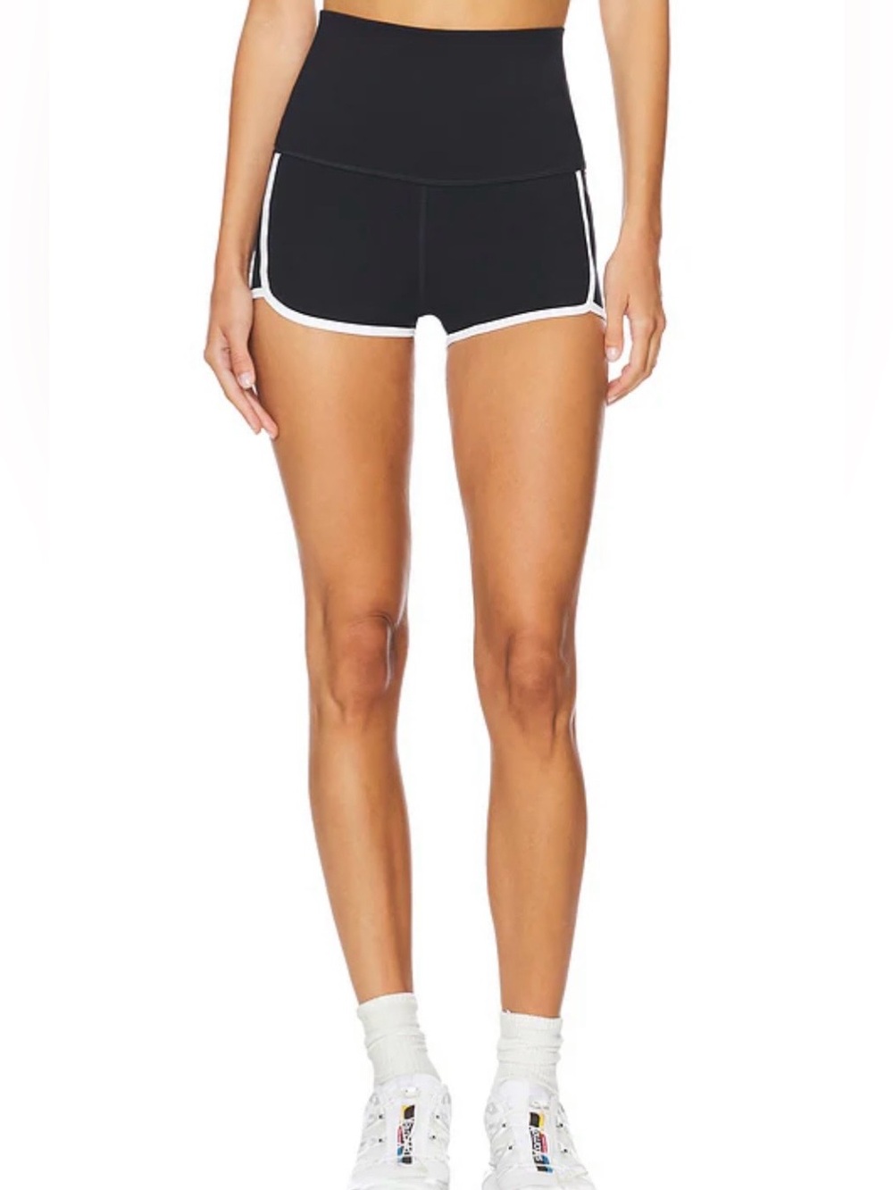 Free People Island Time Short in Black/White